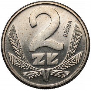 Próba NIKIEL 2 złote 1986