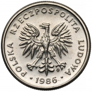 Próba NIKIEL 2 złote 1986