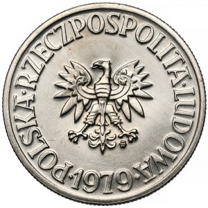 Próba NIKIEL 5 złotych 1979