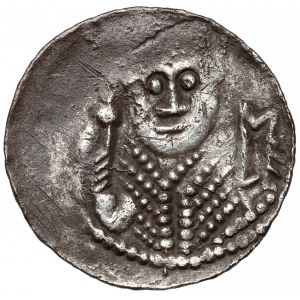 Władysław II Wygnaniec, Denar - Książę i Biskup - O-T - rzadki