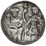 Bolesław III Krzywousty, Denar - Rycerz i św. Wojciech - PODWÓJNY napis