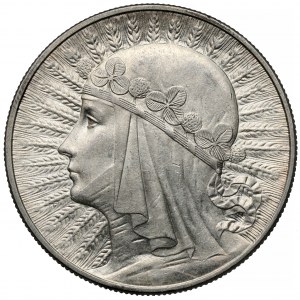 Głowa Kobiety 10 złotych 1933