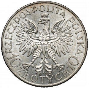 Głowa Kobiety 10 złotych 1933