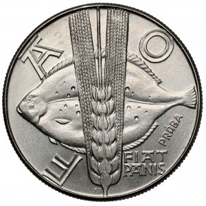 Próba NIKIEL 10 złotych 1971 FAO - Ryba