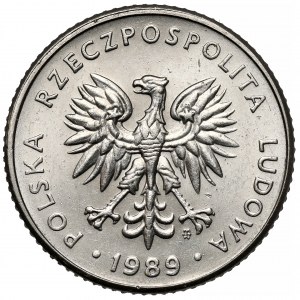 Próba NIKIEL 10 złotych 1989 - zwykłe