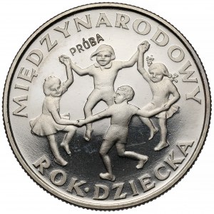 Próba NIKIEL 20 złotych 1979 Rok Dziecka