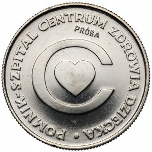 Próba NIKIEL 20 złotych 1979 Szpital Centrum Zdrowia Dziecka