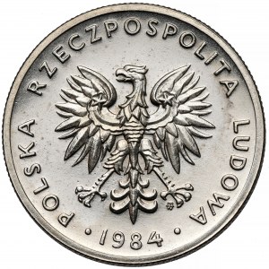Próba NIKIEL 20 złotych 1984
