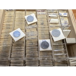 Kolekcja monet PRL od 1 grosza do 500 złotych - DUŻA