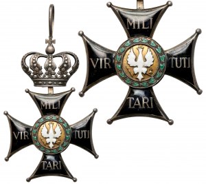 II RP, Croix de Commandeur de l'Ordre de Virtuti Militari - UNIKAT