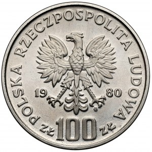 Próba NIKIEL 100 złotych 1980 Dar Pomorza