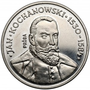 Próba NIKIEL 100 złotych 1980 Jan Kochanowski