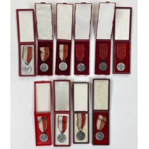 PRL, Medal 30 i 40-lecia Polski Ludowej - zestaw (10szt)