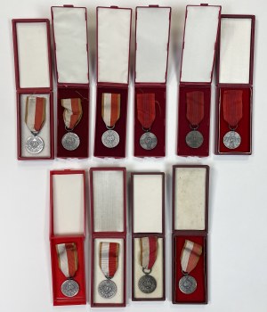 PRL, Medal of the 30th and 40th Anniversary of the People's Republic of Poland - set (10pcs)