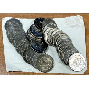 Rulon, 50 złotych 1981 Światowy Dzień Żywności - niekompletne (29szt)