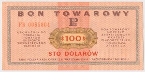 PEWEX $100 1969 - FK - bellissimo