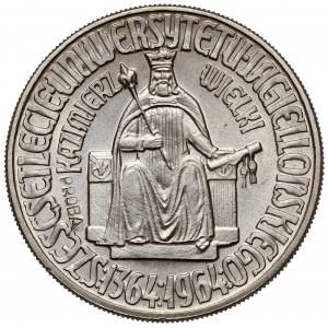 Próba CuNi 10 złotych 1964 Kazimierz Wielki