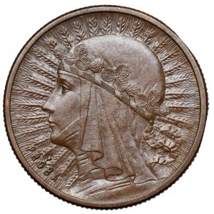 Próba BRĄZ 2 złote 1933 Głowa Kobiety - rzadka