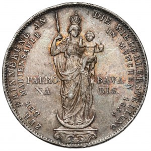 Bawaria, Maximilian II, 2 guldeny 1855