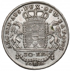 Galicja i Lodomeria, 30 krajcarów 1775, Wiedeń