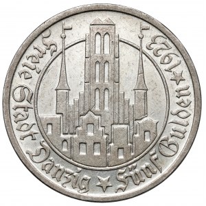 Gdańsk, 5 guldenów 1923