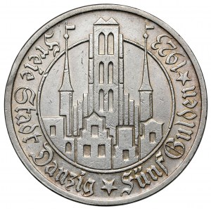 Gdańsk, 5 guldenów 1923