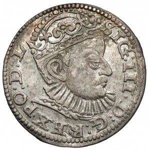 Zygmunt III Waza, Trojak Ryga 1588 - duża głowa