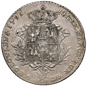 Poniatowski, Talar 6-złotowy 1795