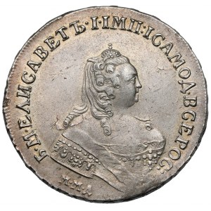 Rosja, Elżbieta, Rubel 1755, Moskwa