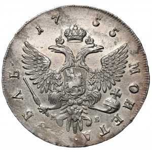 Rosja, Elżbieta, Rubel 1755, Moskwa