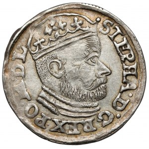 Stefan Batory, Trojak Olkusz 1586 NH - Howel