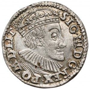Zygmunt III Waza, Trojak Olkusz 1590 ID - Przegonia - piękny