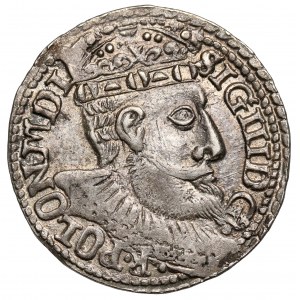 Zygmunt III Waza, Trojak Olkusz 1599 - bardzo ładny