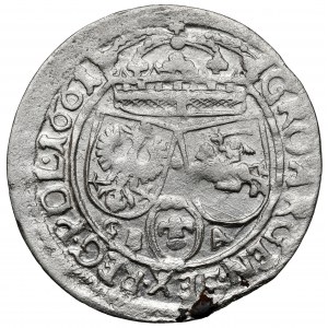 Jan II Kazimierz, Szóstak Lwów 1661 GBA - bez V w VI - B.RZADKI