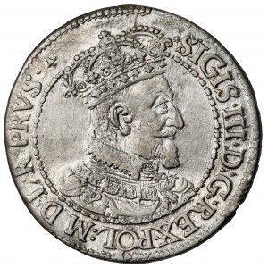 Zygmunt III Waza, Ort Gdańsk 1618 - krzyż
