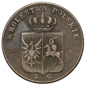 Powstanie Listopadowe, 3 grosze 1831 KG - skrętka