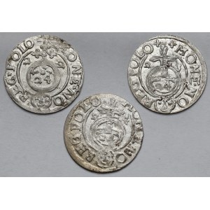 Zygmunt III Waza, Półtoraki Bydgoszcz 1622-1624 - zestaw (3szt)