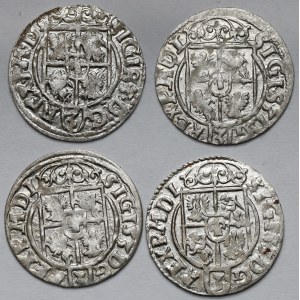 Zygmunt III Waza, Półtoraki Bydgoszcz 1621-1624 - zestaw (4szt)