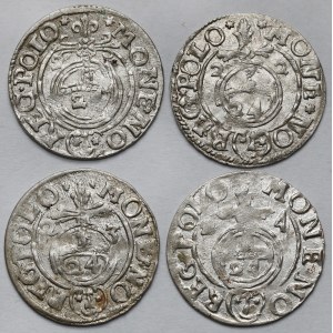 Zygmunt III Waza, Półtoraki Bydgoszcz 1621-1624 - zestaw (4szt)