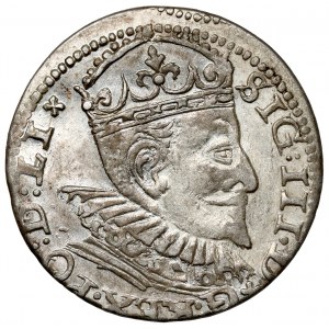 Zygmunt III Waza, Trojak Ryga 1594 - lilijka
