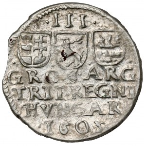 Transylwania, Stefan Bocskai, Trojak 1605 - rzadki