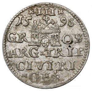 Zygmunt III Waza, Trojak Ryga 1598