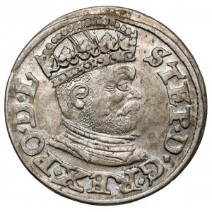 Stefan Batory, Trojak Ryga 1586