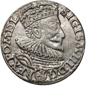 Zygmunt III Waza, Trojak Malbork 1594 - otwarty