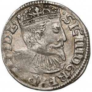 Zygmunt III Waza, Trojak Bydgoszcz 1595 - krzyż