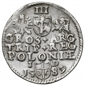 Zygmunt III Waza, Trojak Olkusz 1589