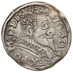 Zygmunt III Waza, Trojak Poznań 1597 - data w wierszu