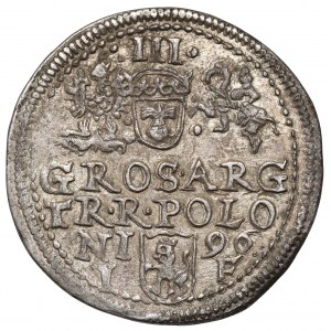 Zygmunt III Waza, Trojak Olkusz 1596