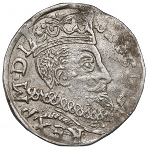 Zygmunt III Waza, Trojak Lublin 1597 - monogram