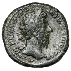 Marek Aureliusz (161-180 n.e.) Cyrenaica, Cyrene, AE27